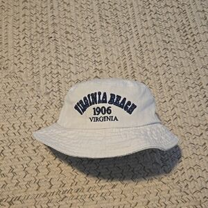 Virginia Beach 1906 White Bucket Hat